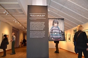 Utställning. Det är vi som är dom porträtterar romer i Rumänien. I lördags var det invigning på Bohusläns museum.
